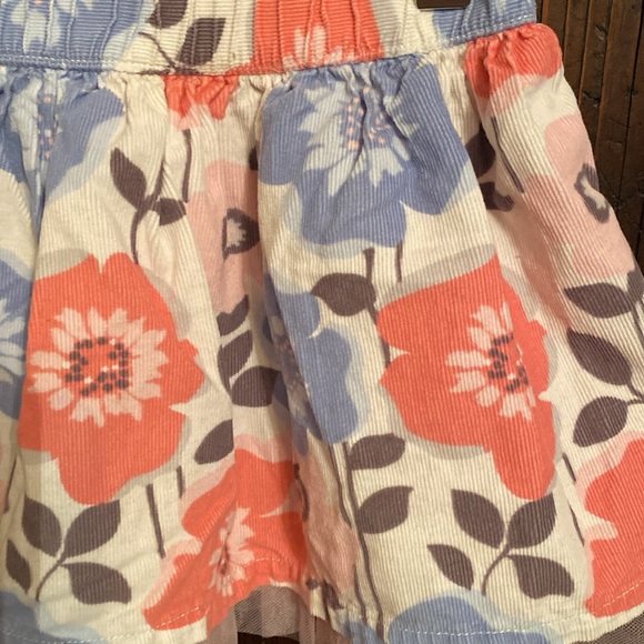 3 for 15 Gymboree flower corduroy skirt - Picture 5 of 5